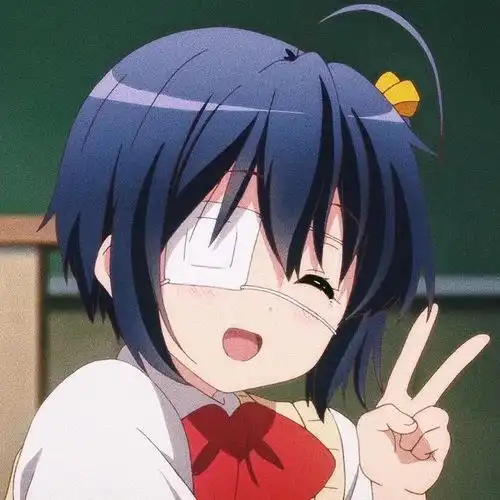  情侣头像中二病也要谈恋爱情头合集