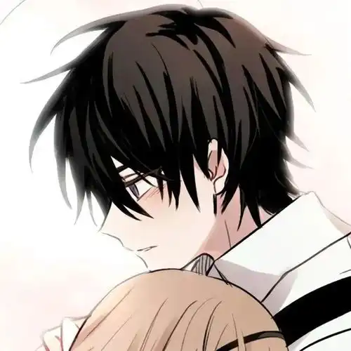 清爽卡通情侣头像漫画情