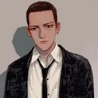 卡通头像寸头男生帅气