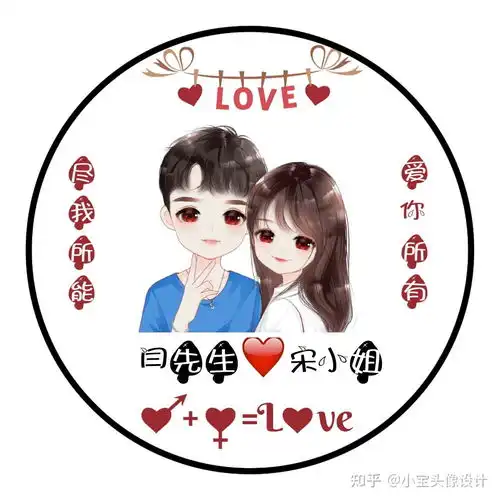 第35期尽我所能,爱你所有,双人卡通情侣头像 第35期尽我所能,爱你所有,双人卡通情侣头像