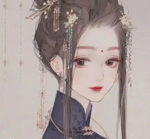  古风女头昔我往矣杨柳依依