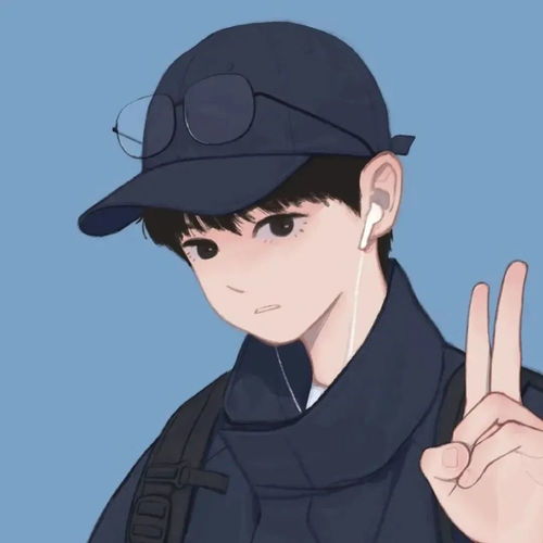  优质手绘情侣头像