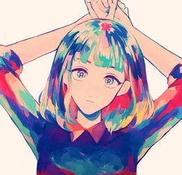 卡通头像一儿一女