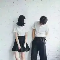  情侣的简约个性qq头像