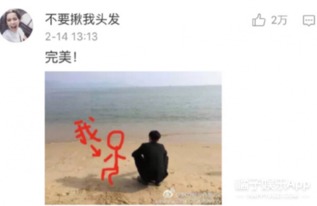  张艺兴情人节发了个孤单背影,结果粉丝竟然是这样安慰他的