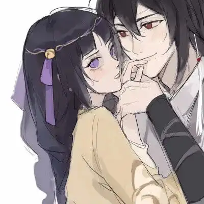 古风情侣头像