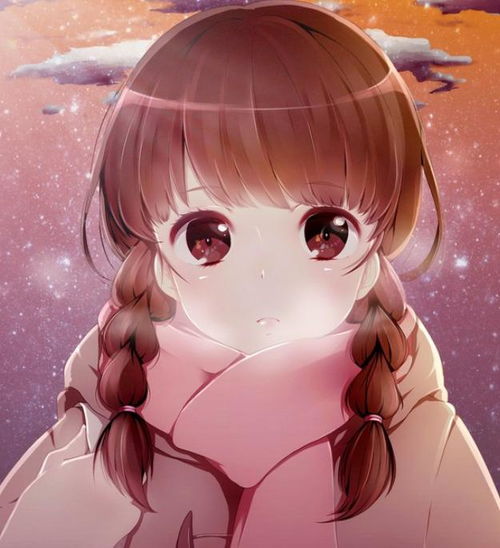  动漫美图欣赏个性鲜明,积极向上的女生,换一个头像换一种心情