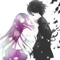  情侣头像动漫冷酷一对左一右微信头像图片大全