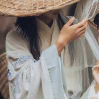  一对两张的古风情人头像