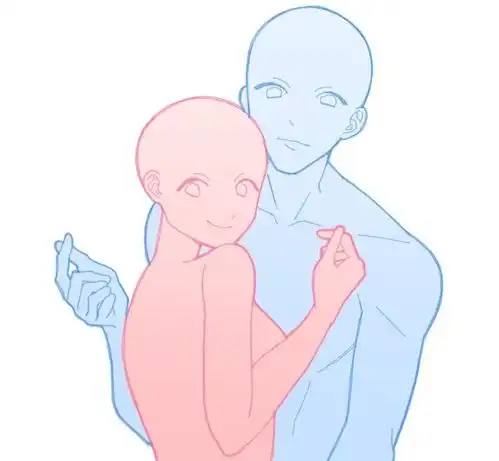  情侣cp双人互动姿势参考太狠了