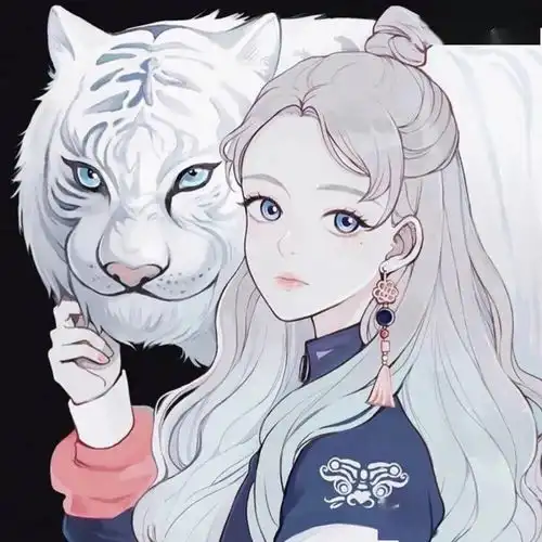  唯美手绘高清动漫女头