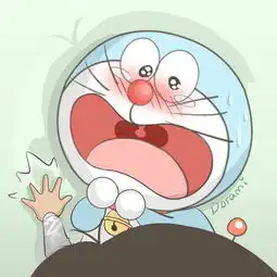 叮当猫情侣头像一左一右