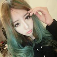  彩色头发原宿风qq女生头像非主流潮女必备