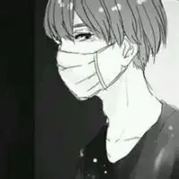  戴口罩头像男生动漫冷酷动漫男戴口罩帅气逼人