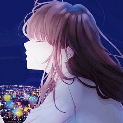  戴蓝色耳钉的女孩
