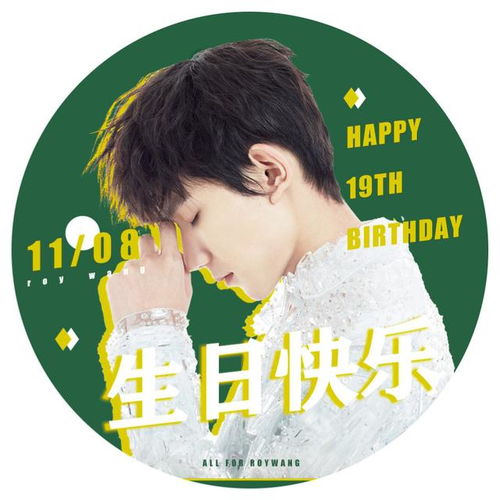  191014王源生日应援头像刚哥的生日排面搞起来