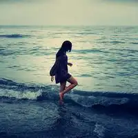  图片大海蓝天头像女生蓝天大海女生头像