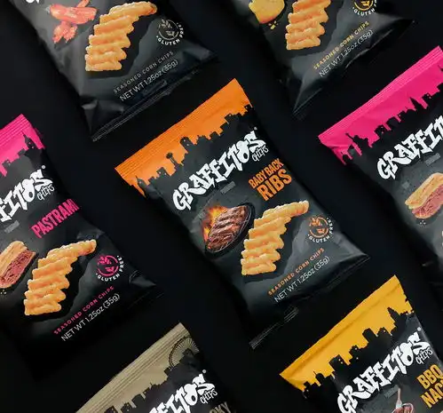  薯片包装设计,包装设计,食品包装包装设计