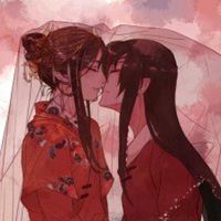  天官赐福动漫情侣头像微信头像图片大全
