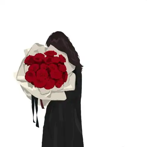  情头玫瑰花开遍地