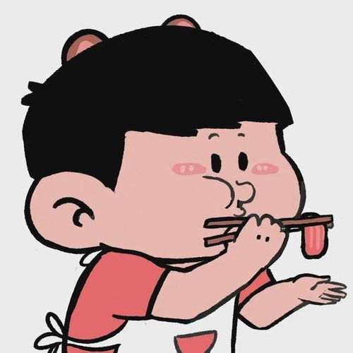  好可爱的干饭情侣头像,情头快一起用起来