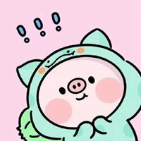  qq猪头像很火的可爱qq猪头像
