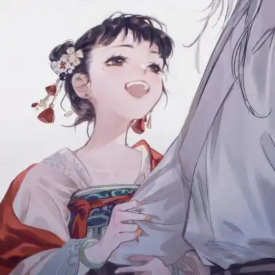  ins情侣头像,你是整年的陪伴,也是年末的欢喜