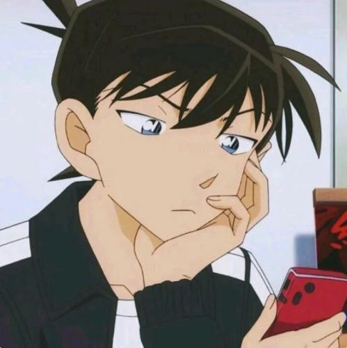 情侣头像超好看柯南