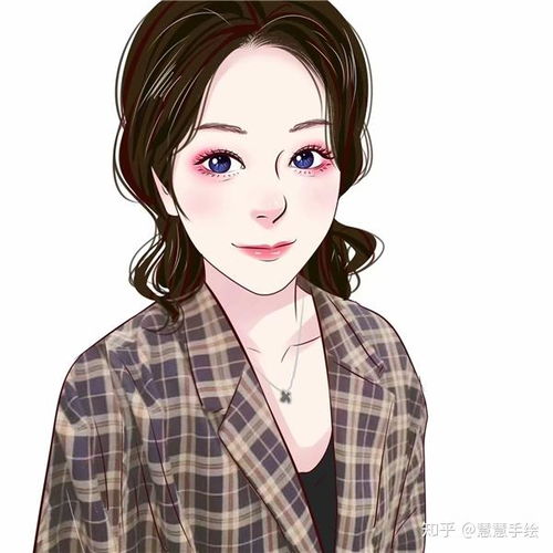  怎么样把自己的照片变成手绘头像女生简约文艺手绘头像女生唯美