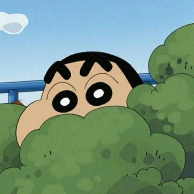  蜡笔小新情侣头像一左一右可爱超萌高清蜡笔小新情头一对