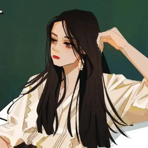 手捧玫瑰花的美女情侣头像士兵