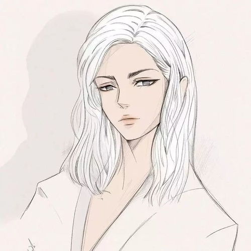  插画风动漫人物手绘线条非常漂亮清爽利索画风