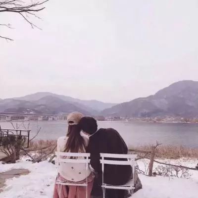  微信头像潮流范独特个性情侣合照头像一人一张