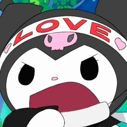  库洛米love头像