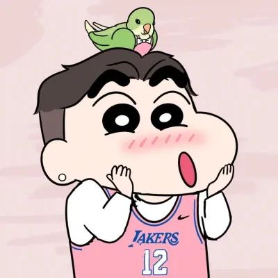  情侣头像粉色系一男一女可爱动漫cp情头一对