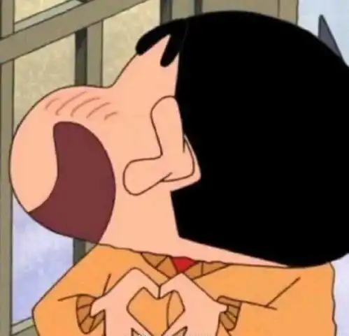 微信头像蜡笔小新情侣全战