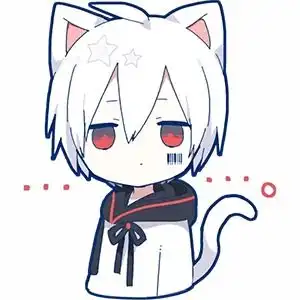  求图白发猫耳男生