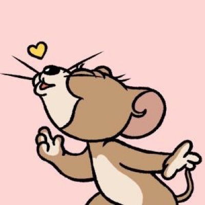  猫和老鼠情侣头像汤姆和杰瑞cp头像高清可爱