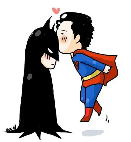 清爽卡通情侣头像大师兄