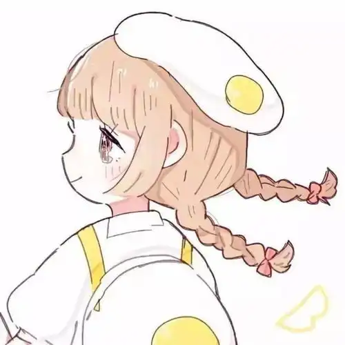  唯美两人闺蜜头像吸一口黄昏吃掉一块斜阳