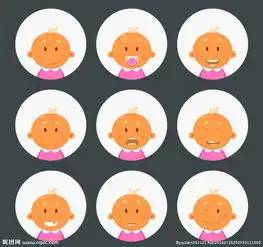  可爱婴儿头像图片