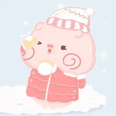 动漫猪图片情侣头像卡通猪情侣头像呆萌系列 动漫猪图片情侣头像卡通猪情侣头像呆萌系列