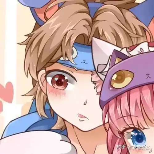  王者头像很可爱的王者游戏卡通情侣头像