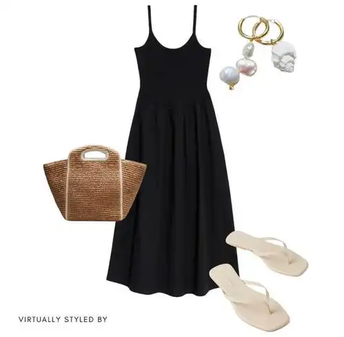 1条黑吊带裙5种穿法,让普通衣服变时尚利器,简单衣服也能穿好看 1条黑吊带裙5种穿法,让普通衣服变时尚利器,简单衣服也能穿好看