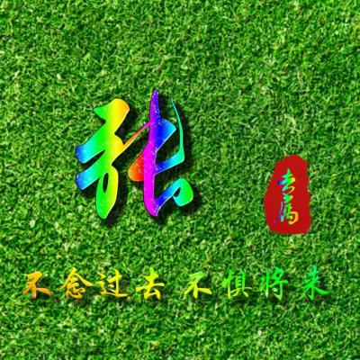  姓氏头像绿草地背景你的专属头像