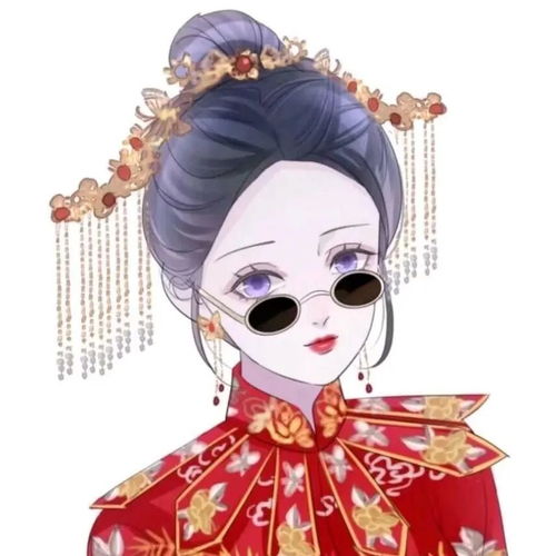 古装结婚动漫情侣头像