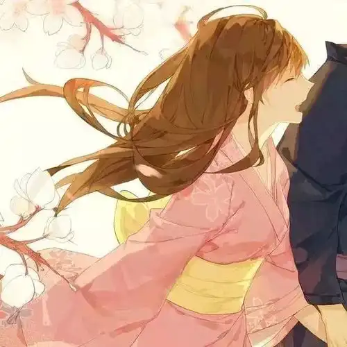  古风情侣头像