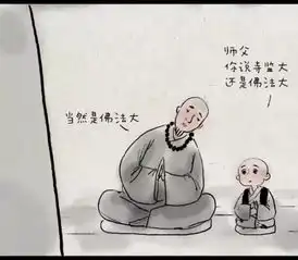 一禅小和尚情侣头像一对