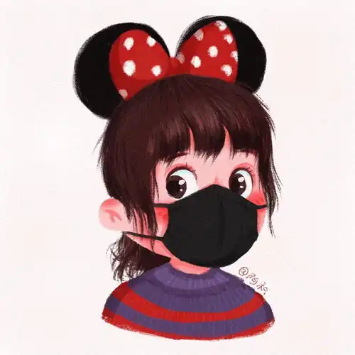  卡通头像ipad绘画打卡