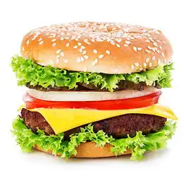 单身狗薯片情侣头像汉堡